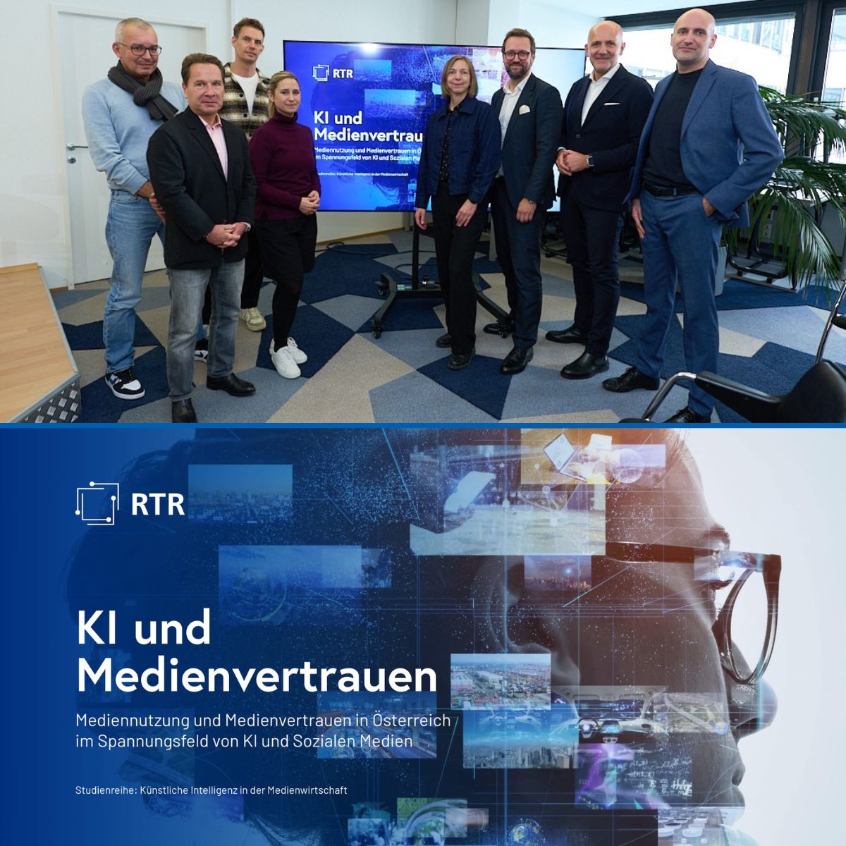 Unsere Studie "KI und Medienvertrauen" zeigt hohe Skepsis der Bevölkerung zum Einsatz von #KI in Nachrichtenmedien. 72 % sehen das kritisch, 85 % wollen ständige menschliche Kontrolle und 83 % eine eindeutige Kennzeichnung. Presseinfo und Link zur Studie: bit.ly/3J54o08