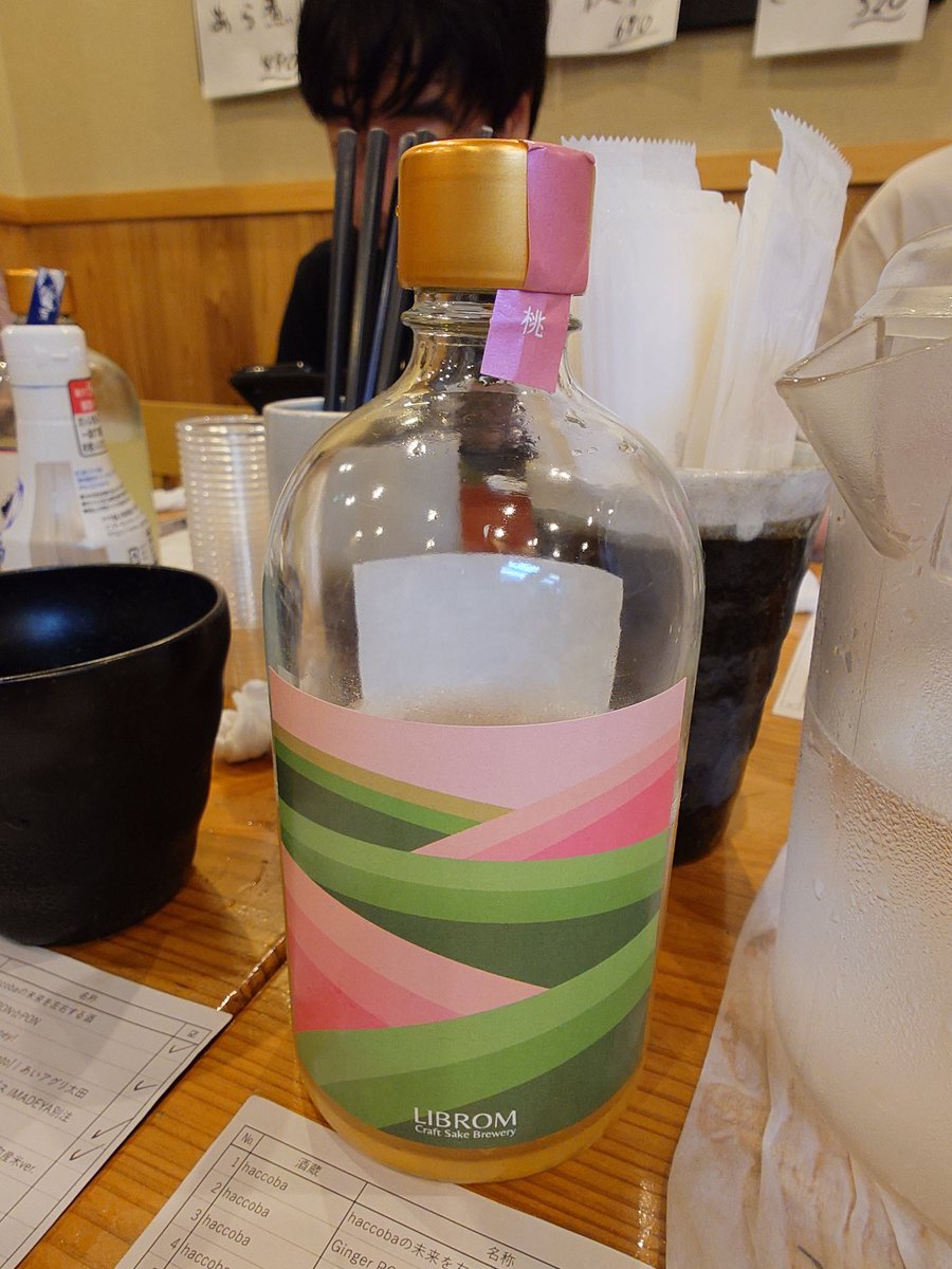 engaaebaaou's tweet image. 福岡県のLIBROMさんの【紅茶と桃】

桃の香り、なんとなくピーチと伝えたくなる方の香り、紅茶感も強い、少しケミカル感。
紅茶感が飲みやすく、軽い甘みと少しの渋み、後味に塩味が少しありお茶感が残るお酒です。

No.2794
#LIBROM
#アゲハ酒