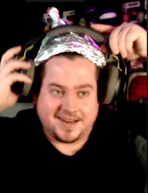 <a href="/Bryan_Valek/">Bryan_Valek</a> knows exactly how to keep aliens from reading his mind. The silver hat says it all. Thanks for playing #UFOPHILIA! 👽🧠🛡️