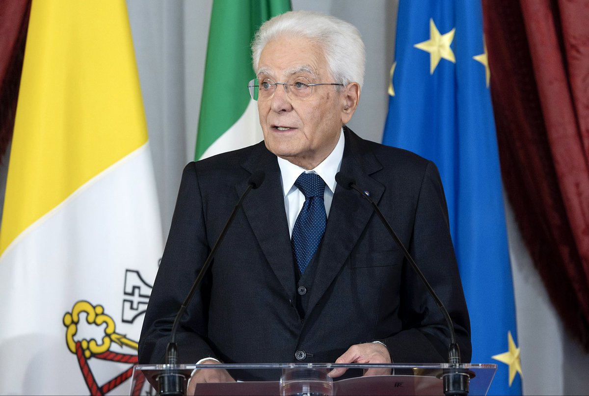 Quirinale's tweet photo. Mattarella: Vorrei riaffermare che la pace vera, duratura, risiede nell’animo dei popoli https://t.co/y2yLwMHDfV