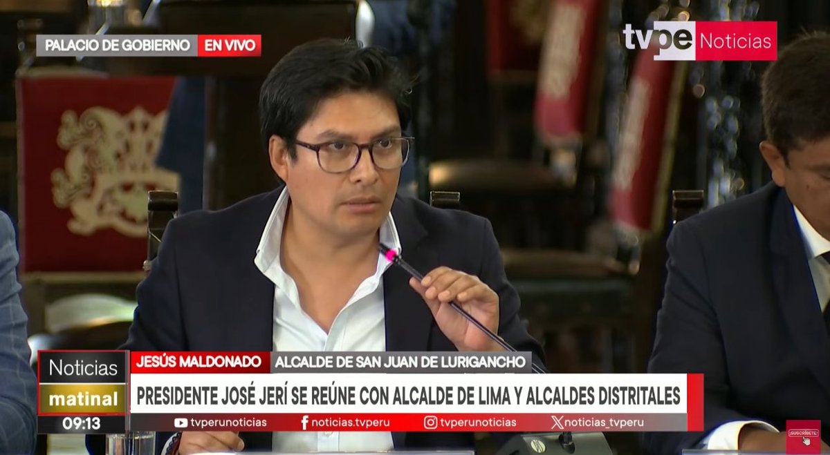#LOÚLTIMO Jesus Maldonado, alcalde de SJL: "No se está sancionando a ninguna empresa por la venta de chips. Se venden como caramelos. Se debería sancionar a las empresas. Usted va a SJL y se compra 50 chips como caramelos".
