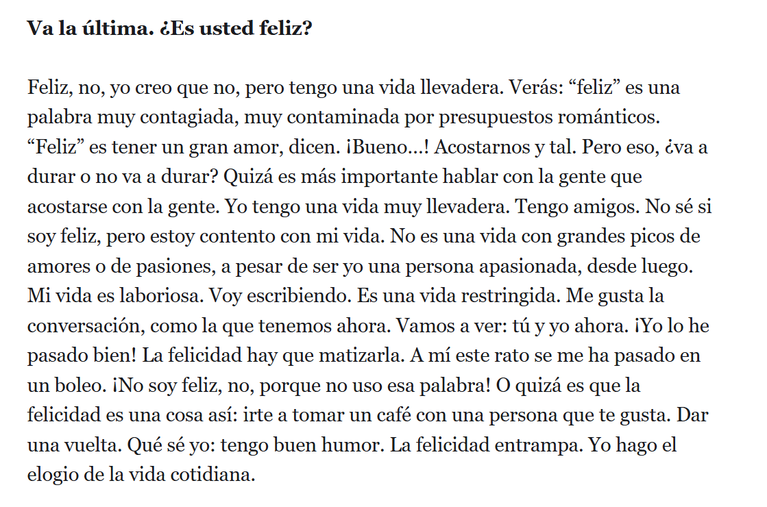 Esto de Álvaro Pombo.