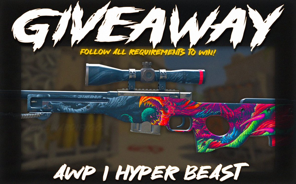 RewardifyGG's tweet image. 💸 AWP | Hyper Beast [$40] 💸
👑 CS2 Skin Giveaway 👑

⏩ Follow @RewardifyGG
🔁 Retweet
⬇️ Like + Subscribe ⬇️
youtube.com/watch?v=KVxB_f…
📺 Watch the entire video to the end

🔜 Winner will be picked in a few days! GL!
#CS2 #CS2Giveaway #Giveaway