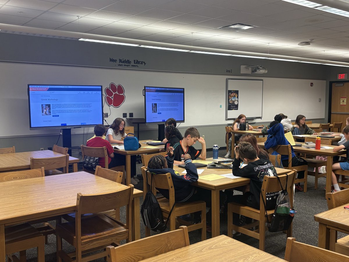 Noe Middle School Library (@noecouglibrary) on Twitter photo The past two days with the Pathfinders have been filled with research and Greek Mythology ❤️🖤❤️🖤 <a href="/Noe_JCPS/">Noe Middle School</a> The past two days with the Pathfinders have been filled with research and Greek Mythology ❤️🖤❤️🖤 <a href="/Noe_JCPS/">Noe Middle School</a>