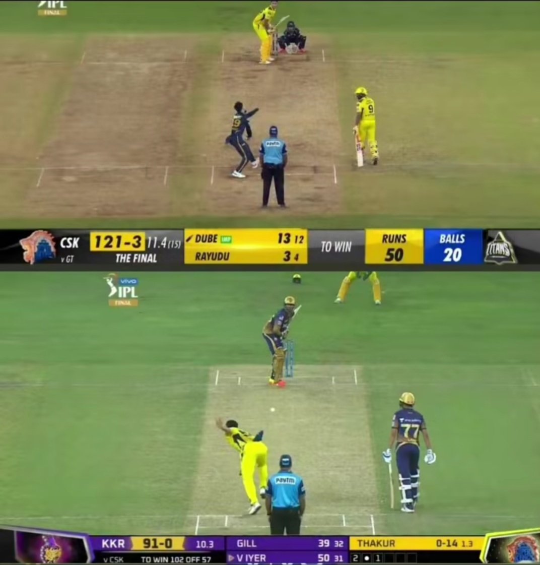 Still can't believe we won 2 IPL finals from such impossible situations.
