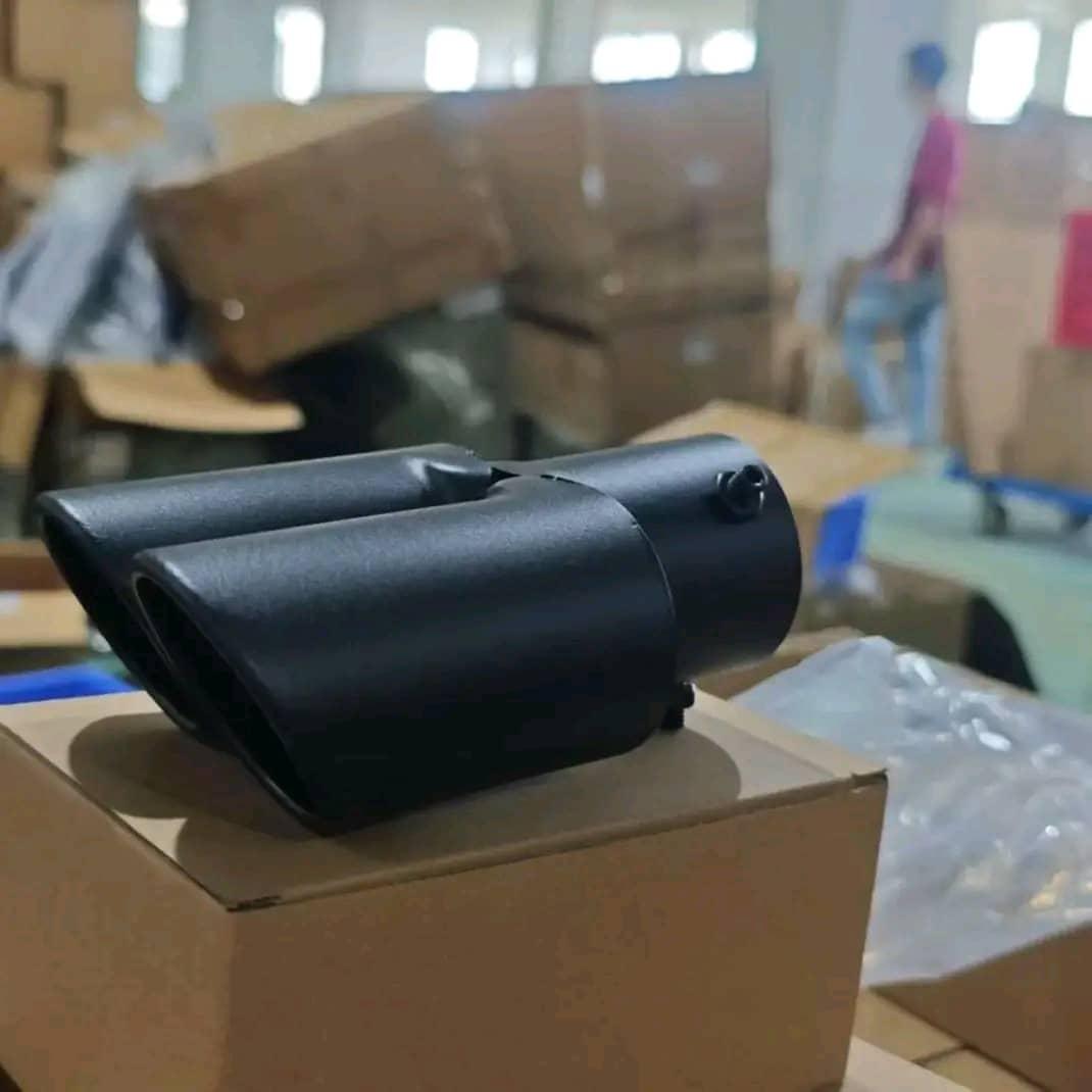 Single and double mouth exhaust muffler, AVAILABLE 

If it concerns your car, shoot a DM 🫡