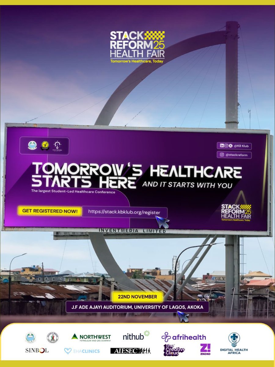KBKLUB's tweet image. Tomorrow’s Healthcare Starts Here and It Starts With YOU. 

STACK Reform ’25 isn’t just another health fair. It’s the launchpad for innovation, and the future of care. 

🔗 Register now : stack.kbkklub.org/register
#stackreform #stack #stack25