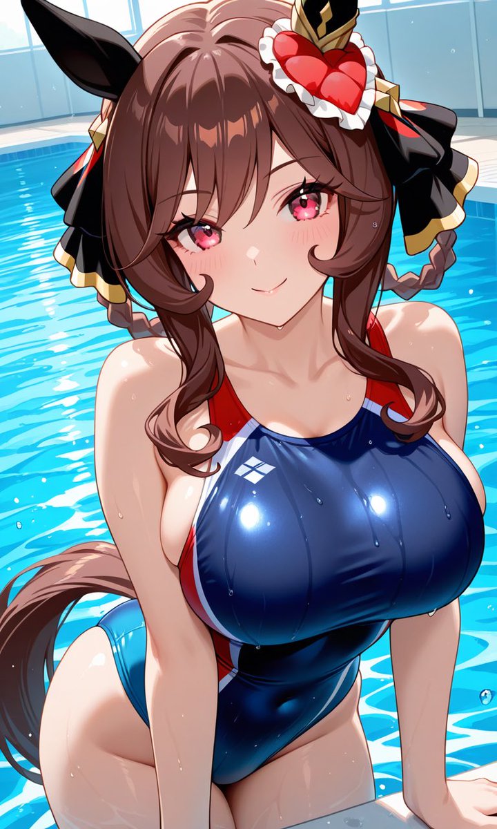 neicha_0416's tweet image. #AIスイスイ競水デー
#Aiイラスト
ジェンティルドンナさん
スタイルの良さも成績もネイチャさん敵わないねぇ
テイオーと違ったキラキラさがありますよー(~_~;)
