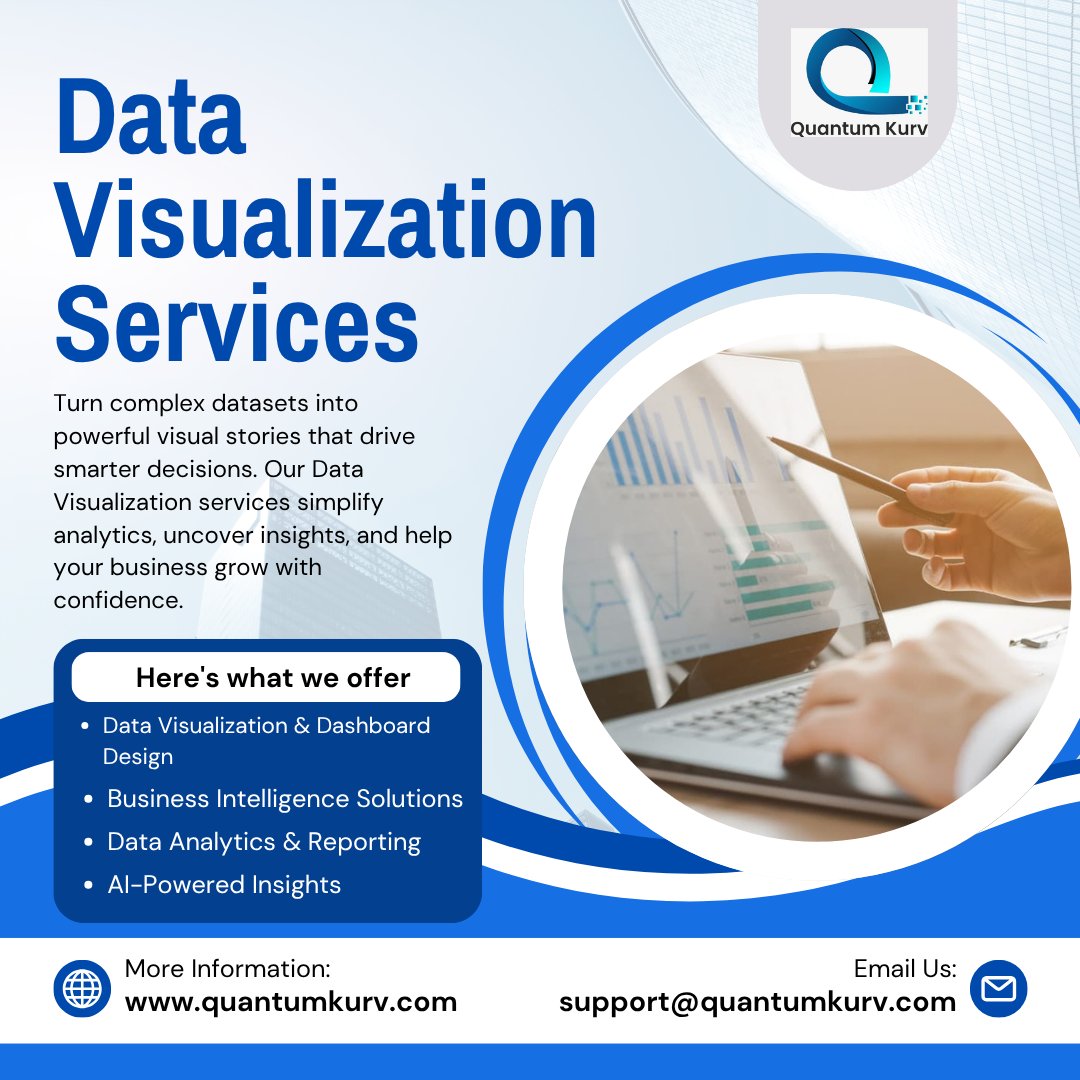 quantum_kurv's tweet image. Empower Your Business with Smart Data Visualization!
Transform complex data into clear, actionable insights with Quantum Kurv.
Make smarter, faster decisions — powered by data that works for you.
🌐 quantumkurv.com
📩 support@quantumkurv.com
#DataVisualization #BigData