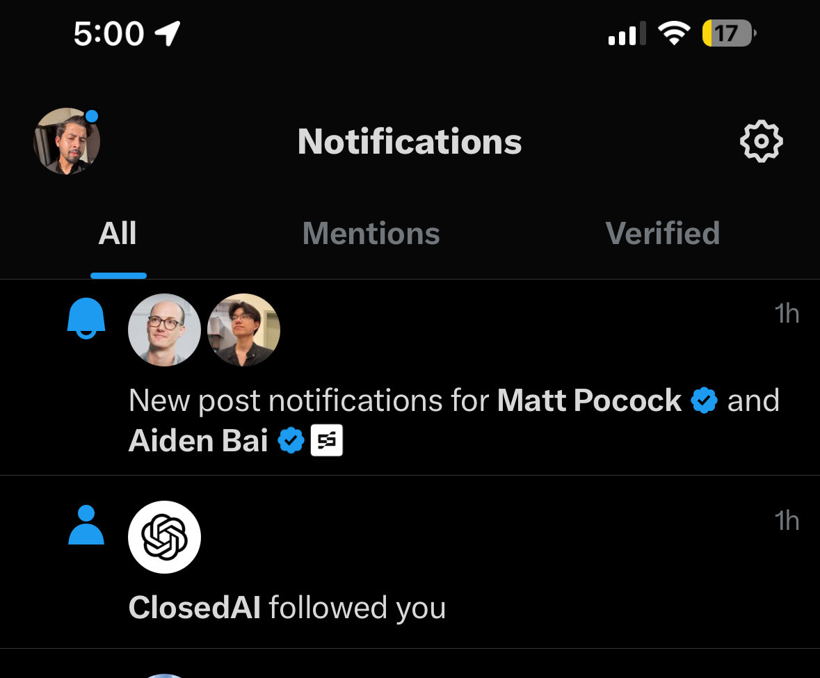 whyrohitwhy's tweet image. Look who just followed me today 🫡🥹