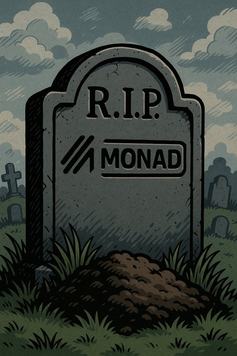 <a href="/coinmetrika/">Coin Metrika</a> <a href="/monad/">Monad</a> With this, we say goodbye to the Monad network, let those same 5,500 outstanding supporters work in it.