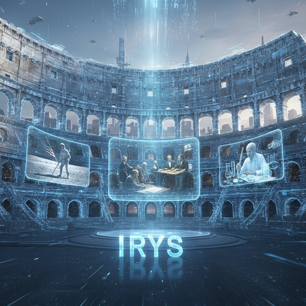 Building a "Digital Colosseum" with IRYS — preserving history's key moments forever on-chain. 
From moon landings to climate accords, each event is stored immutably, letting future generations access and verify our legacy.
<a href="/irys_xyz/">Irys (✧ᴗ✧)</a>
