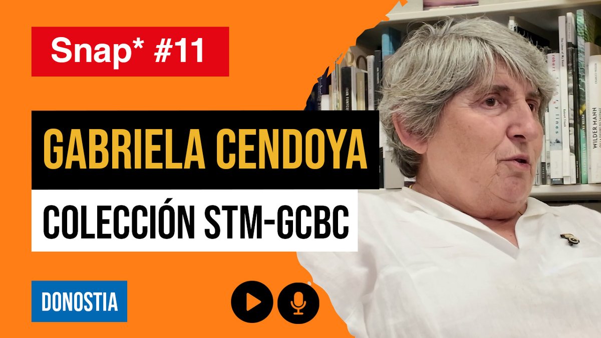 Snap 11: charlamos con Gabriela Cendoya-Bergareche  una de las coleccionistas de fotolibros más relevantes y visitamos la Colección STM–GCBC que lleva su nombre en el Museo San Telmo de Donostia, en el día mundial del fotolibro. Lo tienes en youtu.be/09Zm6hMCBtA