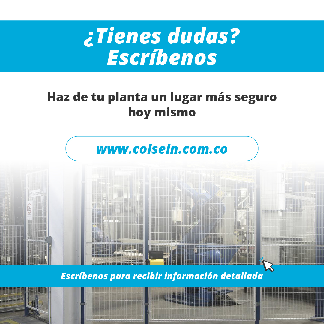 ColseinSAS's tweet image. 🔒 El panel de malla ST20 de Troax es la solución ideal para proteger al personal y cumplir con las normativas internacionales de seguridad.

👇 Desliza para descubrir cómo funciona y por qué es esencial en tu planta.

#SeguridadIndustrial #PrevenciónDeRiesgos #Troax #ST20