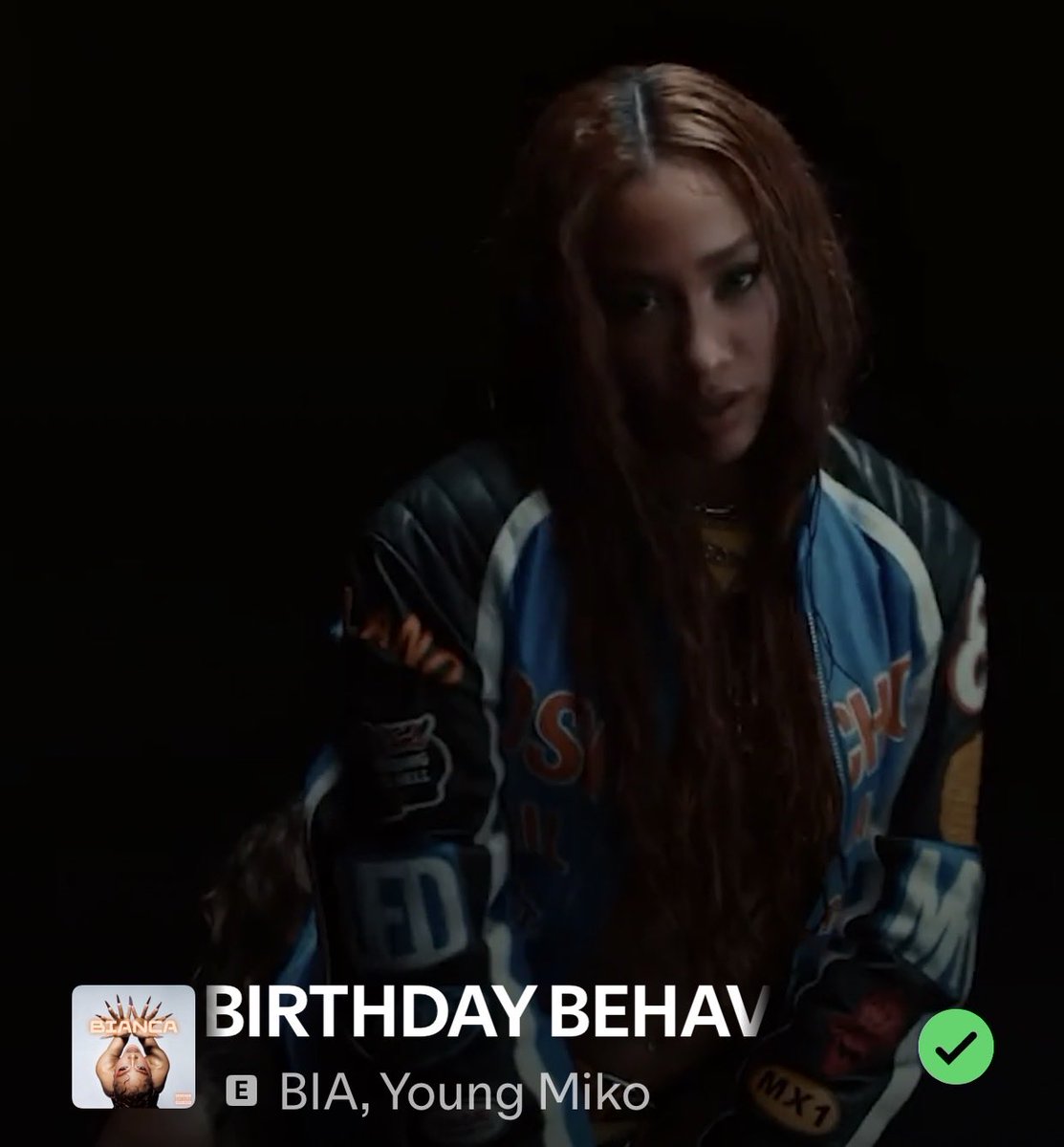 🎵”…I’m gonna regret this later but fuck it up, it’s Birthday Behavior”🎶 -BIA #BIANCA 🔥🔥🔥🔥
