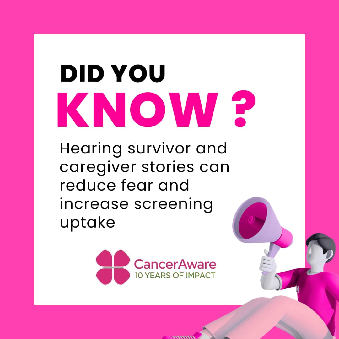 CancerAwareNG's tweet image. Hearing the stories of survivors and caregivers doesn’t just inspire, it saves lives. When women share their journeys, they break fear, spark hope and encourage others to take action.
Your story could be the reason someone gets screened
#CancerAware #BreastCancerAwarenessMonth