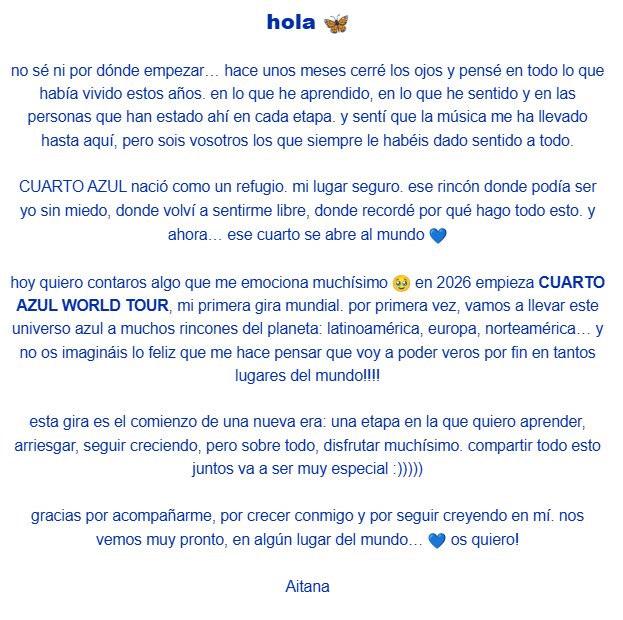 Aitana 🥹🥹🥹🥹