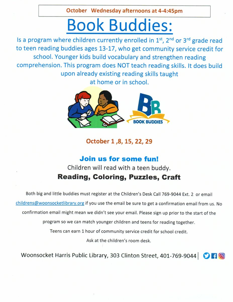 WoonsocketLib's tweet image. 