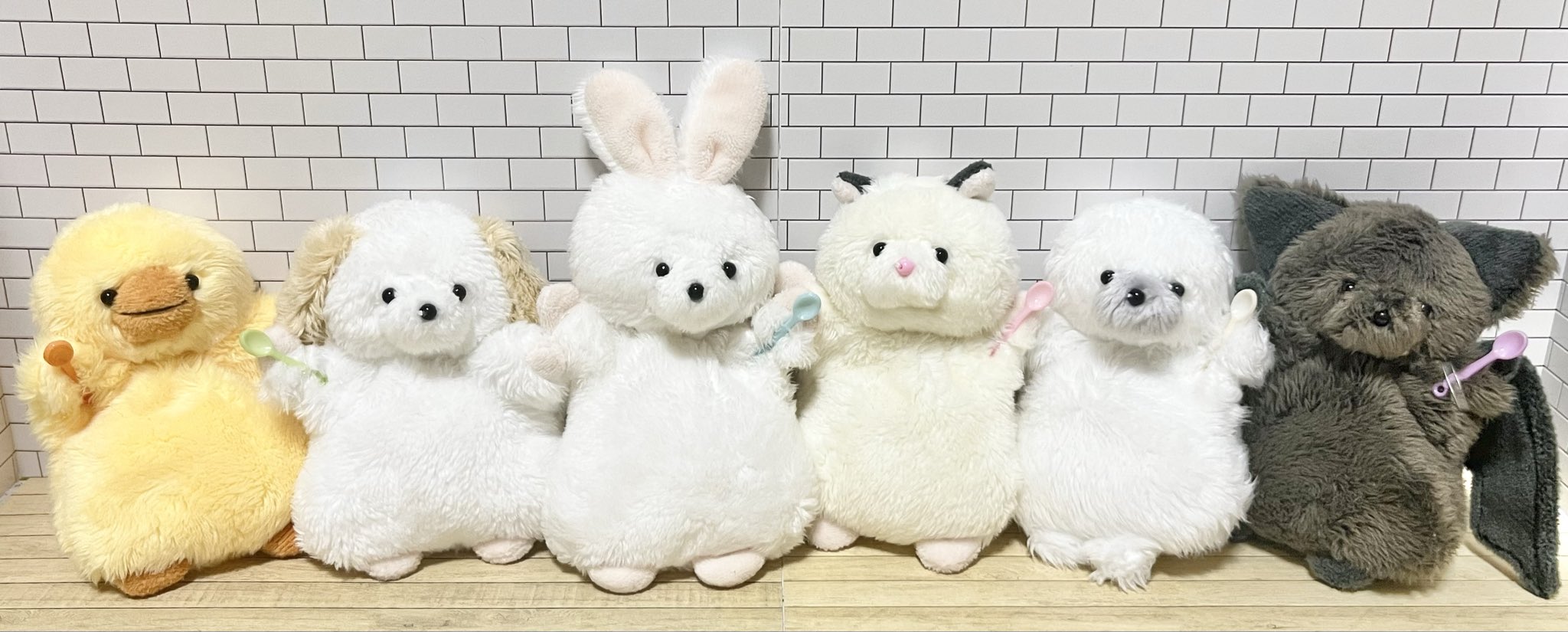 ぬいぐるみ　作家作品 ちらりズ】ぬいぐるみ作家せこなおの人気シリーズ「ちらりズ」が