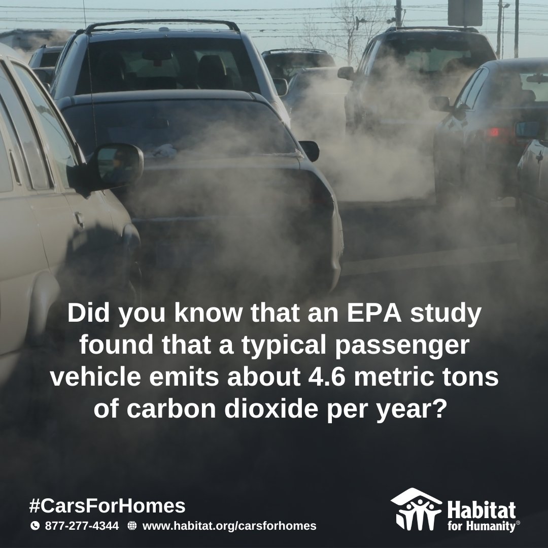 By donating an old car, you can help reduce greenhouse gases and do your part to protect the planet. 🚗 🌍

Learn more about the donation process
👉🏼bit.ly/37tKx5S

#HabitatForHumanity
#CarsForHomes
#MetalRecycling
#OurPlanetOurHome
#CarbonFootprintReduction
#BeTheChange