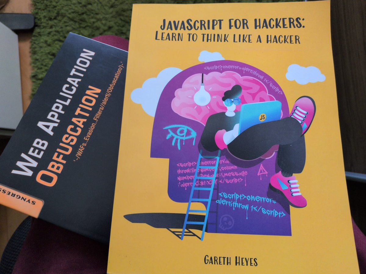 insertScript's tweet image. I can really recommend his book.
I should know, I have read his previous books :-D