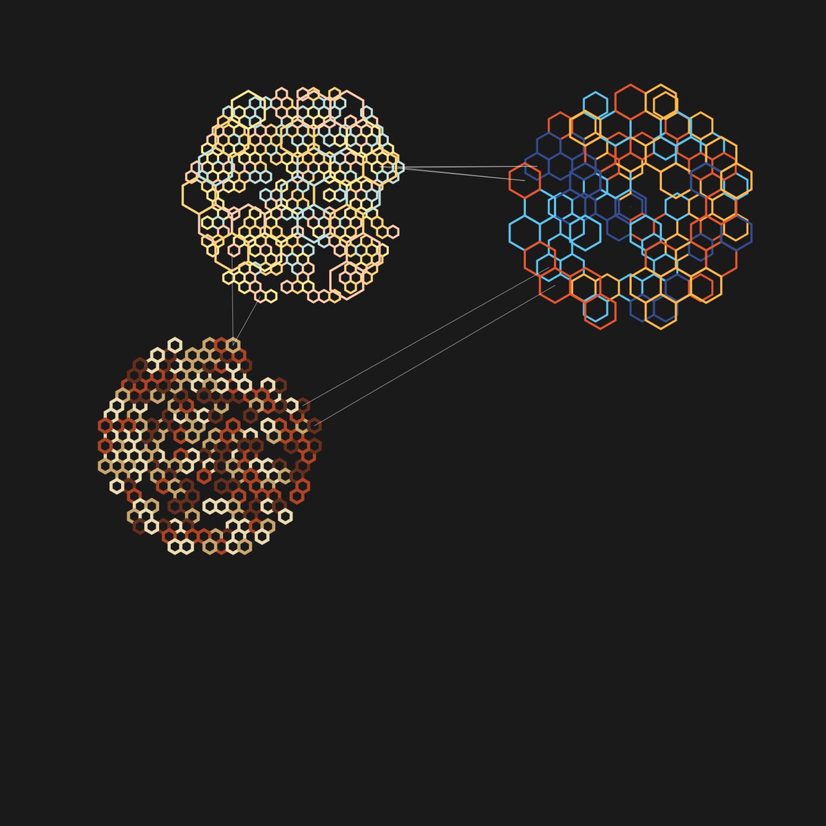 _Koi_art's tweet image. gm
the systematic absorption, channeling, and distraction of anger and dissent
#p5js #genart #genartclub #creativecoding