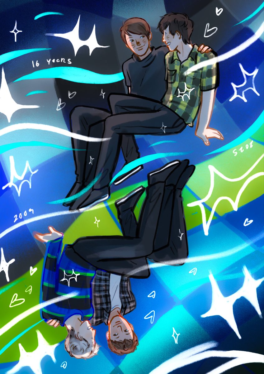 💙💚🖤 it's their universe we're just living in it #danandphil