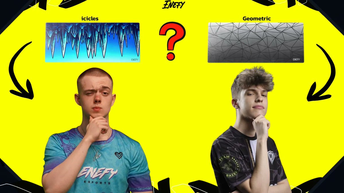 🔴Which Mousepad are you choosing?🔴🤔

      Team <a href="/EisiWRLD/">Enefy Eisi</a> 🆚 Team <a href="/JannisZFN/">CGN JannisZ</a> 

Comment your favorite Mousepad to win it 👀⬇️