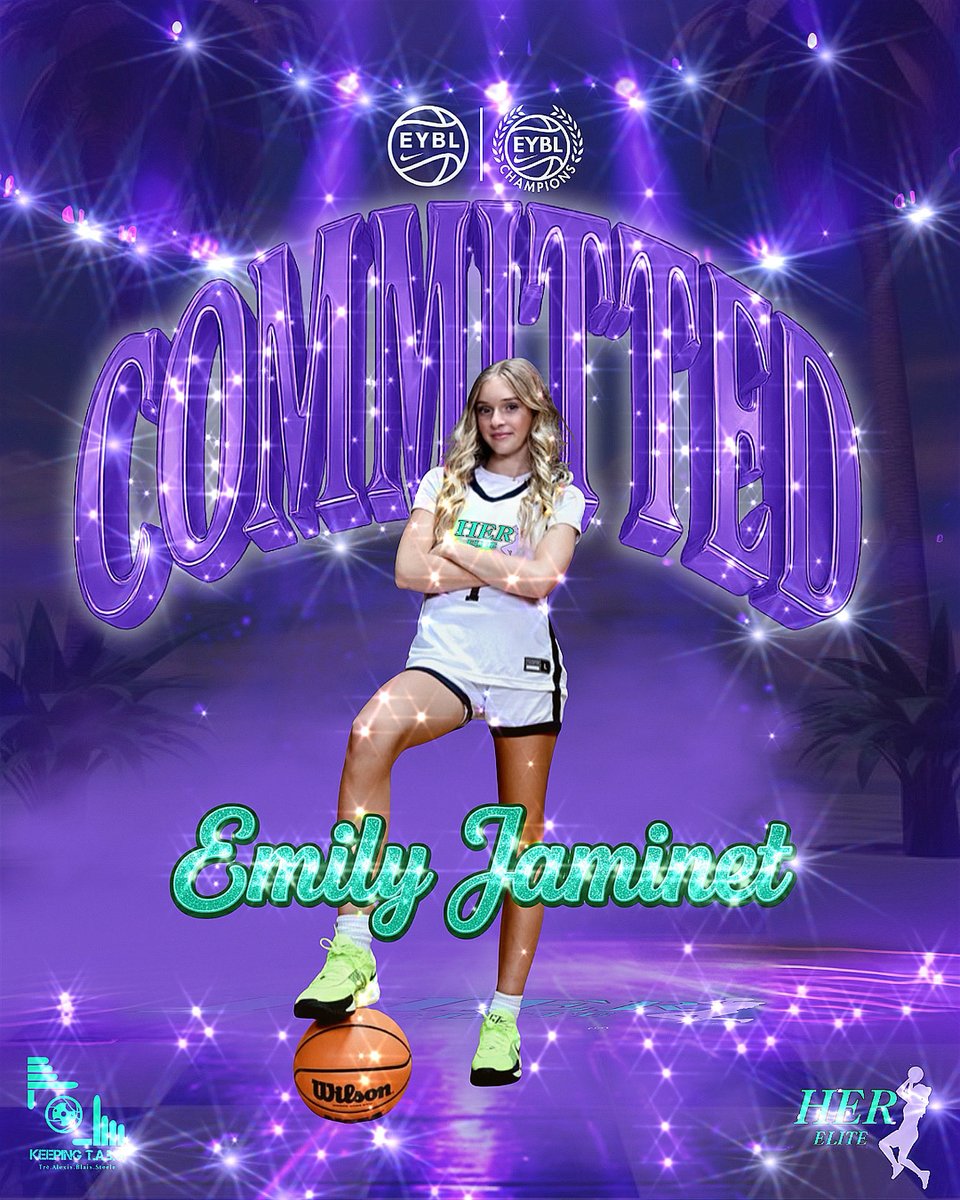 HER Elite welcomes 2029 Emily Jaminet to the sistHERhood!💜
#nike #eybl #eycl #jreybl #her
