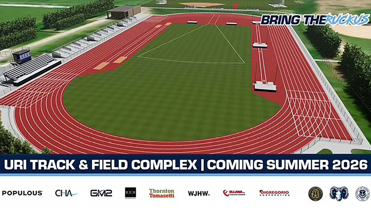 save the date 📅🐏💨

University to Hold Groundbreaking for Outdoor Track Thursday, Oct. 16

<a href="/RhodyMTrack/">Rhody Men's Track</a> <a href="/URIWXCTF/">URI Women's XC/T&F</a> <a href="/universityofri/">URI</a> 

🗞️: gorhody.com/news/2025/10/1…