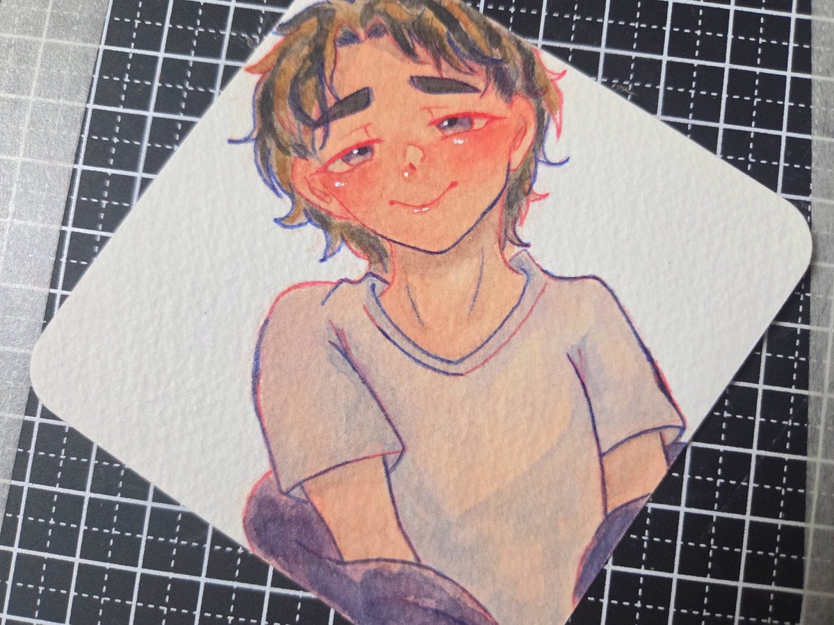 あげ直しごめんね～顔可愛く描けたからアップで見てほしい