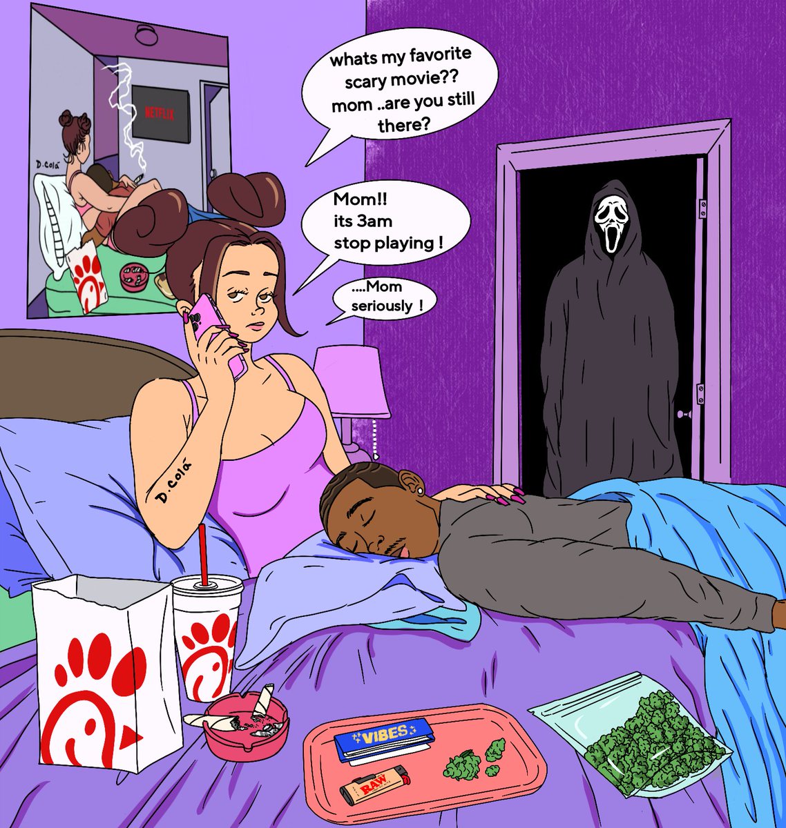 #quarantinecouple #spookyseason #october