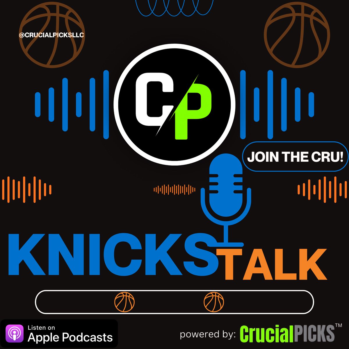 CrucialPicksLLC's tweet photo. 🗽 The Garden’s just getting started.
This is only the beginning of KnicksTalk, live breakdowns, real energy, and straight GardenTalk all season.
🎧 Listen now!
Link in bio
Join The Cru!
#JoinTheCru
#CrucialPicks #TheCruPod #CruTalk #KnicksTalk #Knicks #NBATwitter #KnicksNation #KnicksTape #GardenTalk