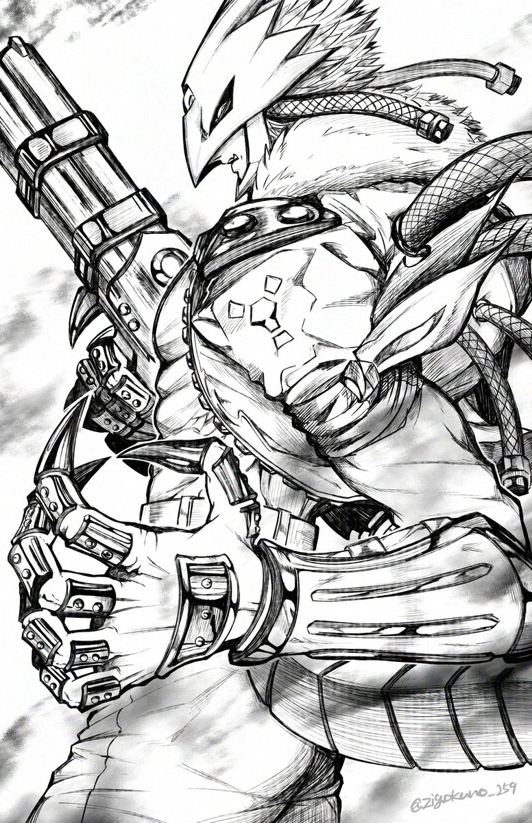 全然描いてないから再掲 ベルゼブモン