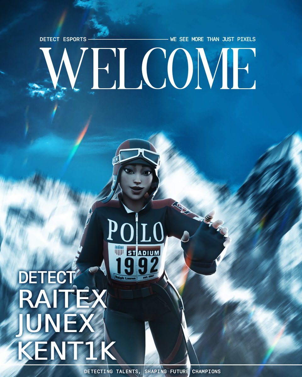 Three nations, three exceptional talents of the future🌍

We warmly welcome <a href="/raitexfv/">⃝</a> 🇩🇪, <a href="/cejunex/">Detect Junex</a> 🇸🇪 and <a href="/kent1kfnz/">kent1kfnz</a> 🇺🇦 to Detect Esports! 💥

#DetectTheFuture 💙