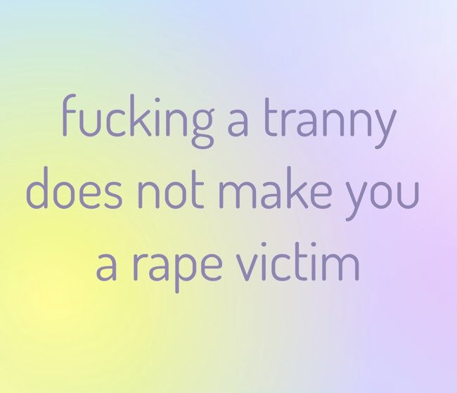 It needs to be said.