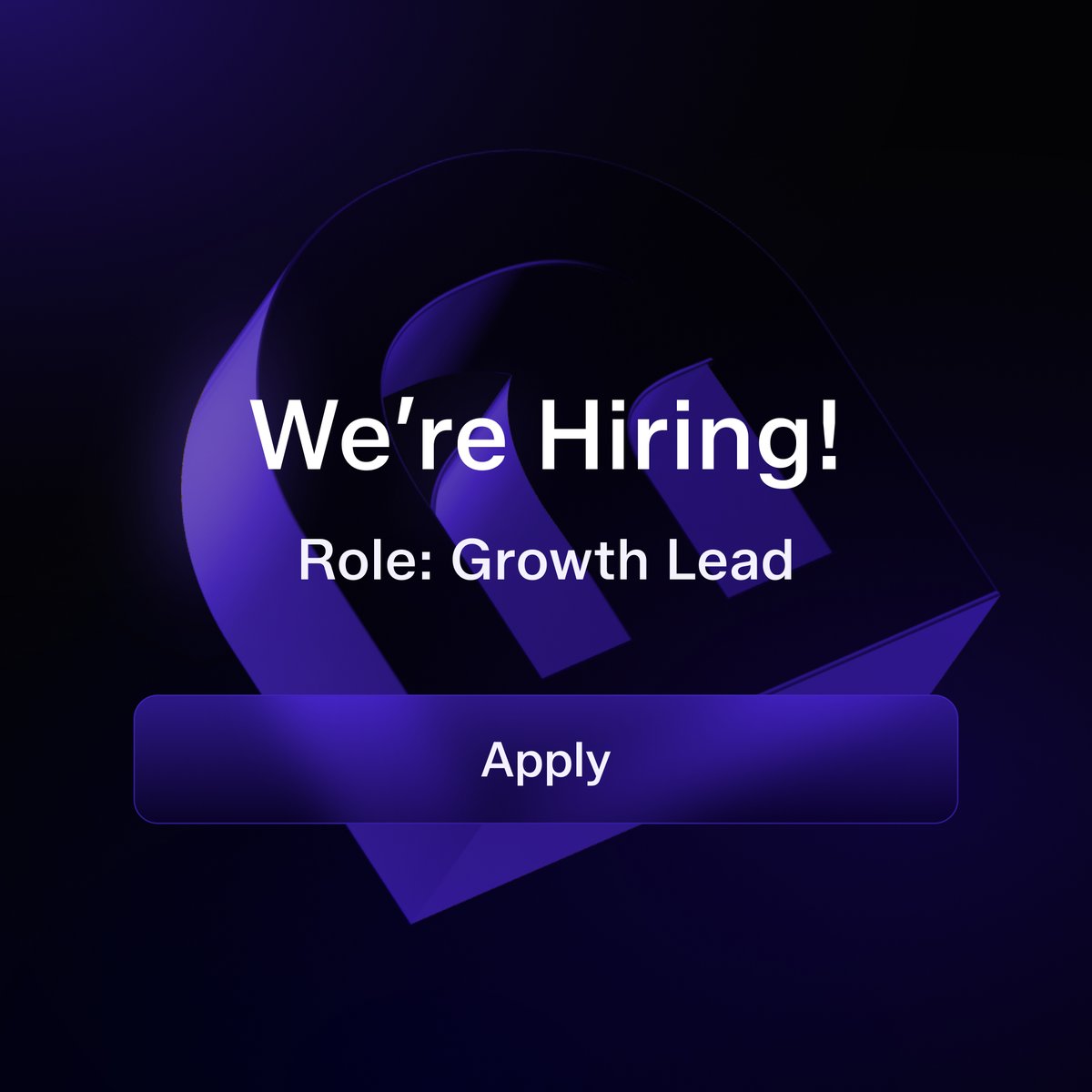 Tunnl_io's tweet image. 📢 We’re Hiring — Growth Lead
Tunnl Labs is hiring a Growth Lead to scale our presence on CT, drive brand volume, and onboard top creators.
✦ You’ll own distribution, narrative, and lead user acquisition.
✦ If you live on CT and know creator marketing + InfoFi, this is for…