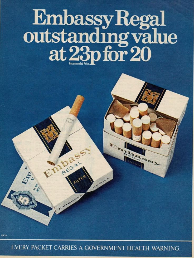 When smoking was affordable.