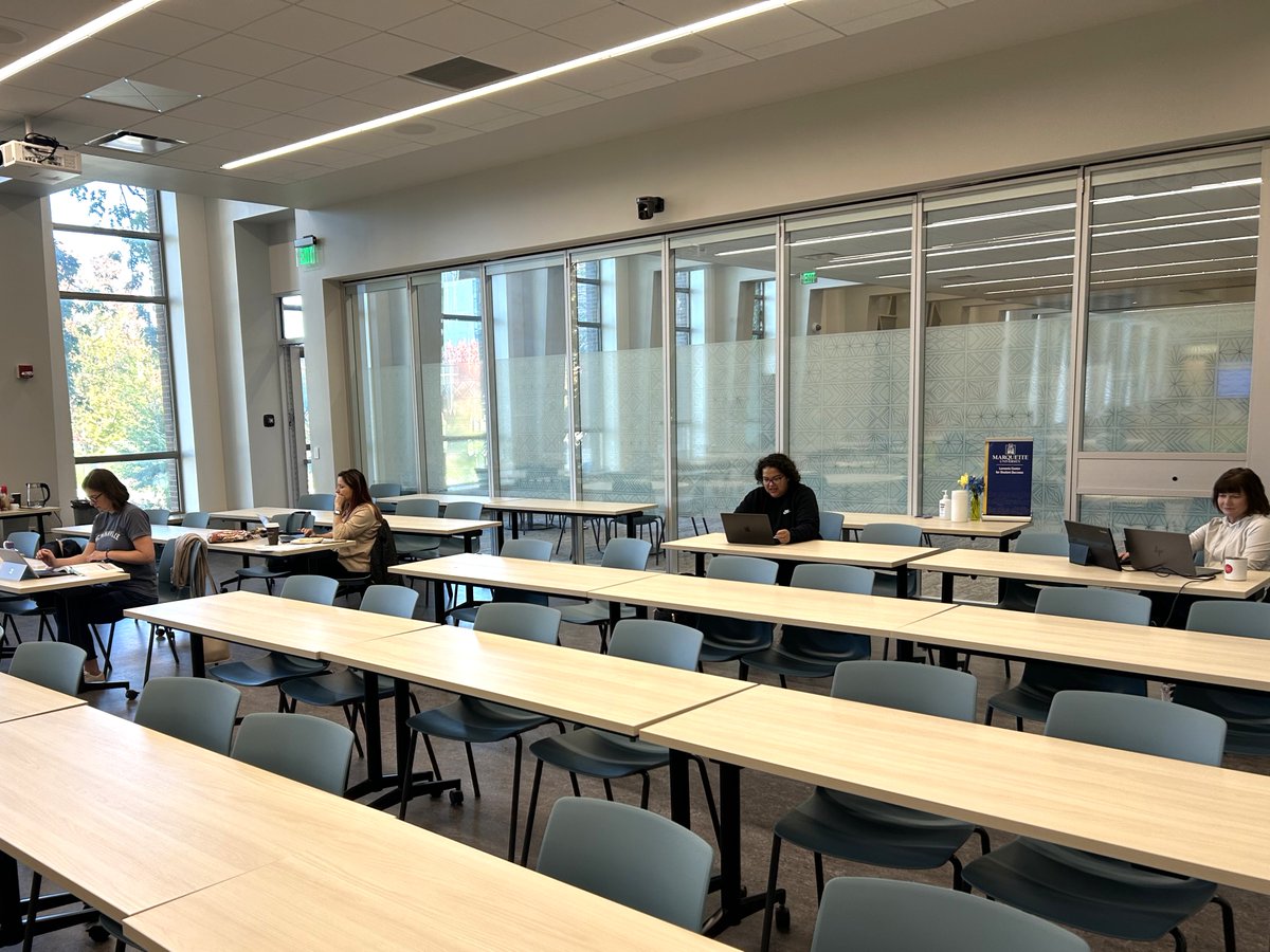 The Department of Educational Policy and Leadership hosted a productive doctoral writing camp on Saturday, October 11th! First year to ABD doctoral students had a chance to write, confer, and talk about their research. The next writing camp is scheduled for November 15th.