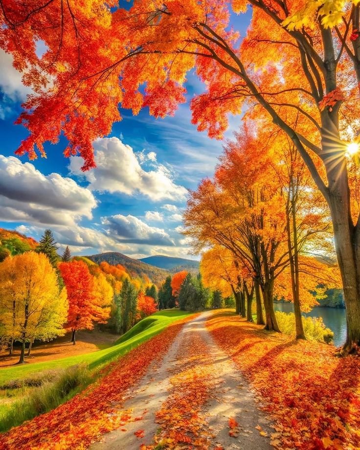 Autumn morning.