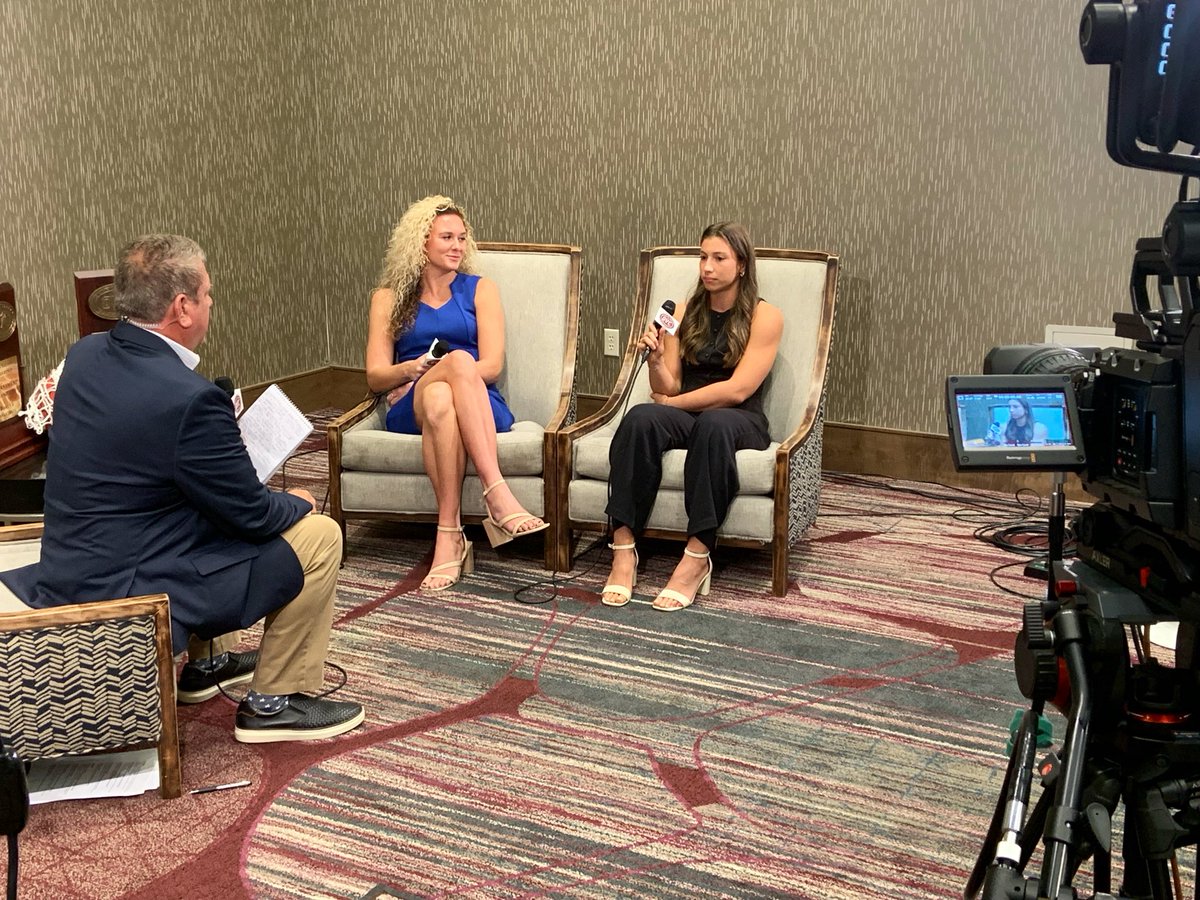 OVC Media Day with Coach Feldhaus and senior Laura Toffali🏀🎥
