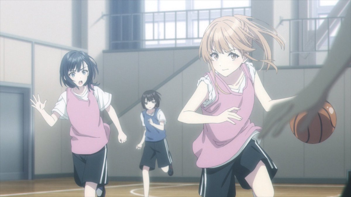 ナナ（七瀬悠月）ウミ（青海陽）コンビです、アニメでこの作品を知って