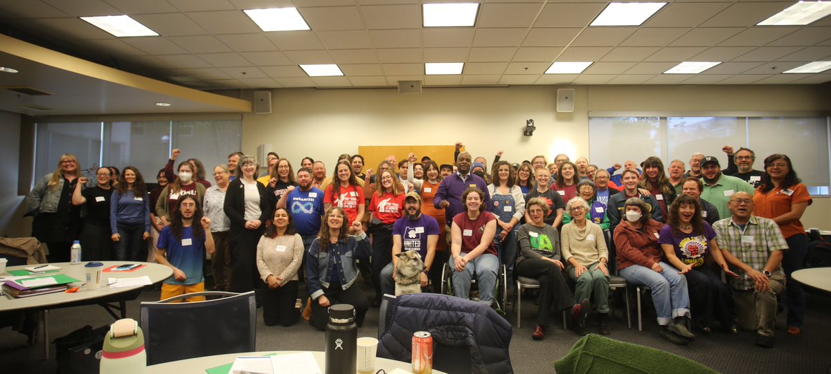System-wide, Oregon higher ed is in crisis. Teaching conditions are learning conditions. Join us in telling Governor Kotek that Oregon must do better than 37th nationally in higher ed funding. Write Governor Kotek here: actionnetwork.org/letters/open-l…
