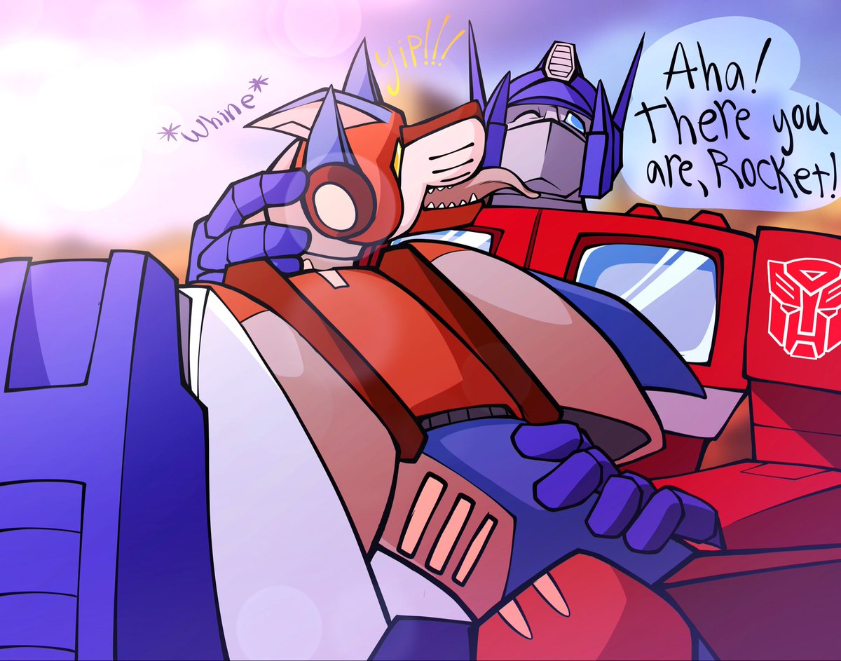 Fredsstash's tweet photo. Optimus Prime’s best friend #Transformers #Maccadam #TransformersG1 #tfoc https://t.co/wGHnlNCwXR