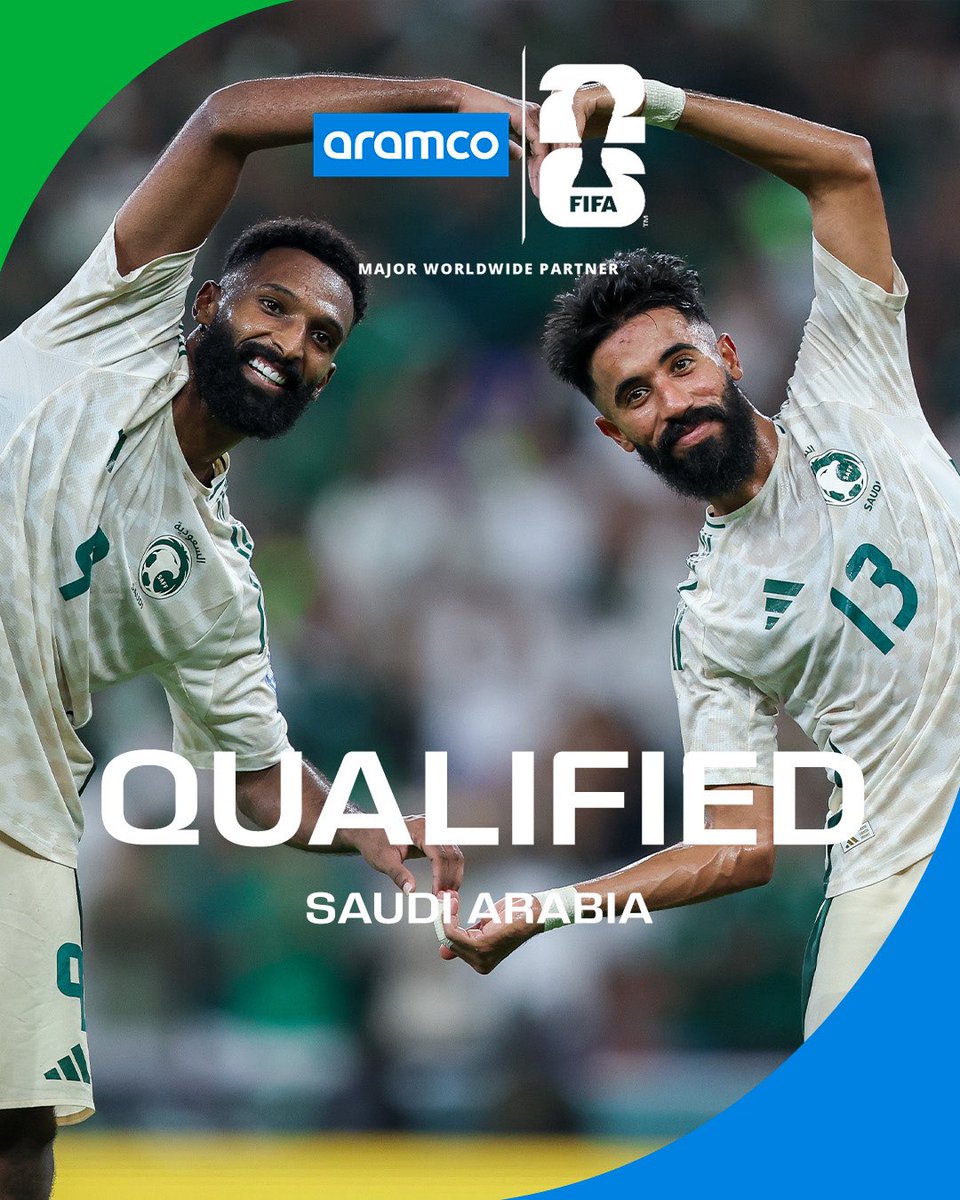 AAlmohassen's tweet photo. مبروك تأهل  #الأخضر_إلى_كأس_العالم_2026 🇸🇦 https://t.co/vU0VbBnzzW