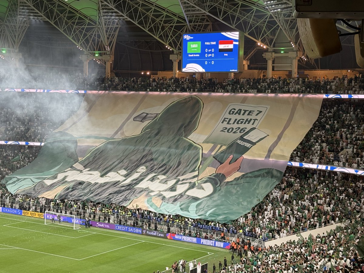 أتقدم بخالص التهاني والتبريكات ل #خادم_الحرمين_الشريفين و سمو #ولي_العهد  الامين حفظهما الله وللشعب السعودي الكريم بمناسبة تأهل منتخبنا #السعودي إلى نهائيات #كأس_العالم_2026 
دام عزك ياوطن 🇸🇦 
#السعودية_العراق
#مع_الأخضر_قدام