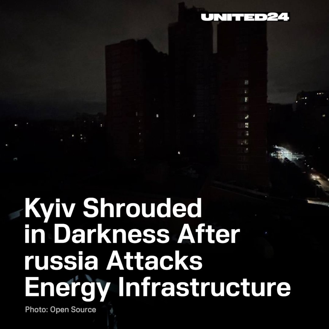 Following the recent attacks on Ukraine's energy infrastructure, an overload occurred at one of Kyiv's power facilities, plunging several neighborhoods into darkness. With winter coming, these strikes are vile, as russia intended. They can be prevented:
u24.gov.ua/nafo-dark-nigh…