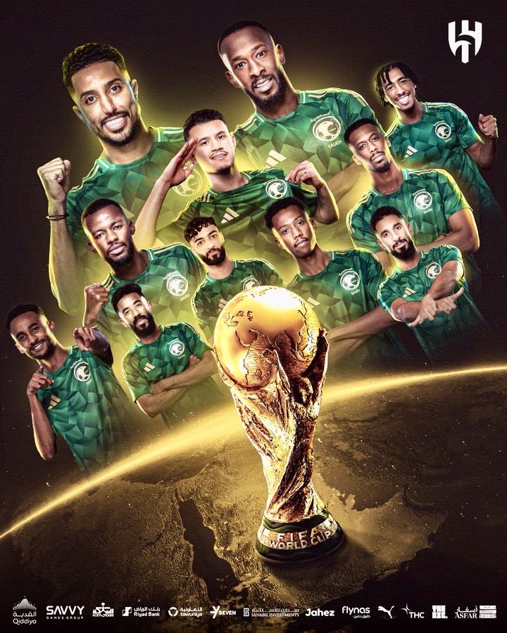 abduiiah22's tweet photo. الف الف مبررووك تأهل منتخبنا لكأس العالم ٢٠٢٦
في أمريكا وللمره السابعة في تاريخه 💚🇸🇦
 #السعودية_العراق https://t.co/Ob53RFGGpd