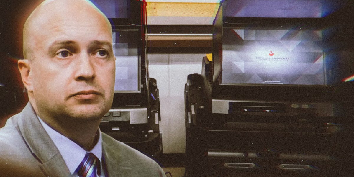 hackernewstop5's tweet image. Half of America's Voting Machines Are Now Owned by a MAGA Oligarch #HackerNews
dissentinbloom.substack.com/p/half-of-amer…