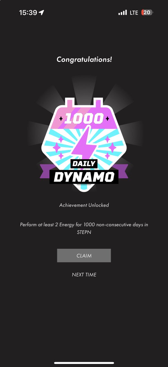 pycckue's tweet photo. @Stepnofficial 1000 days https://t.co/5Y3J7kfslo